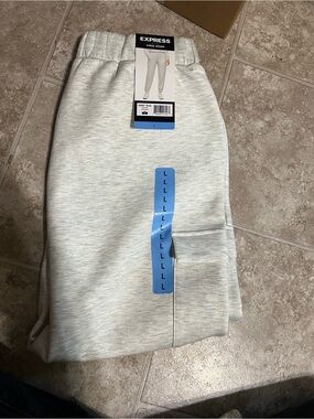 Express Women's Light Heather Gray Cargo Skirt
